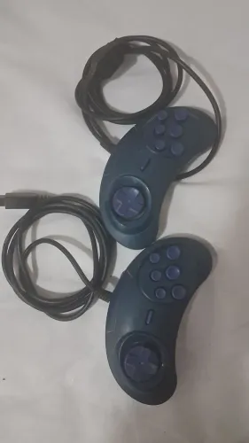 Controle original de vídeo game master sistem evolution