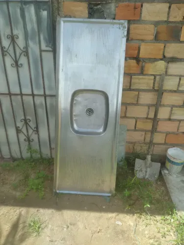 Pia inox 1.50 X 52 semi novo