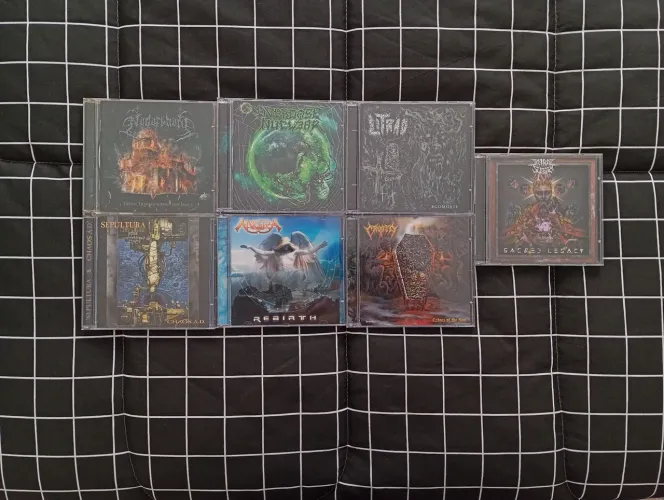 Lote CDs Rock Metal Nacional