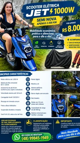 Scooter jet chefe