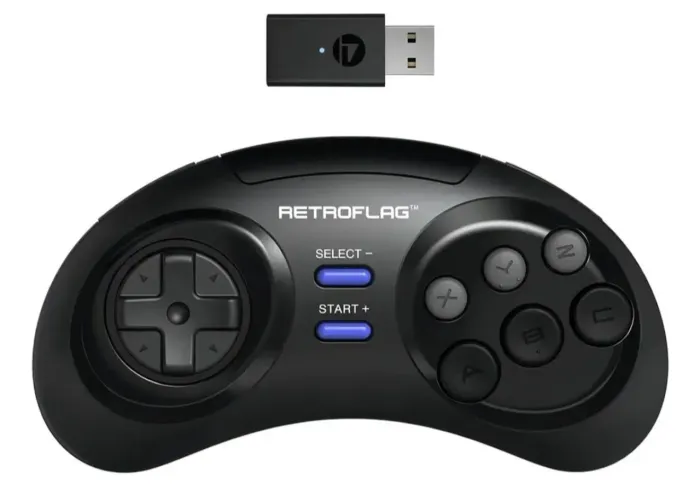 (Novo) Controle clássico para Sega mega drive mini e nintendo switch marca retroflag