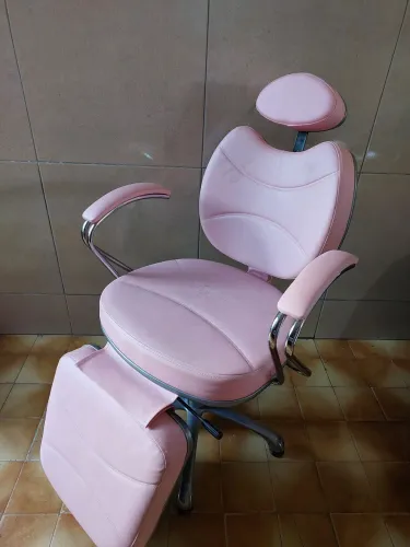 Cadeira Hidráulica Reclinável Giratória Para Salão Maquiagem Cabeleireiro