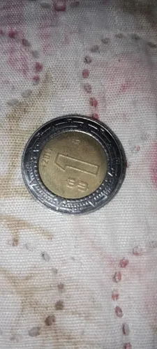 Moeda de 1 peso 2017 para colecionadores