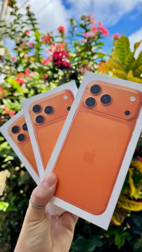 iPhone 17 pro Max 256gb laranja lacrado 7.650