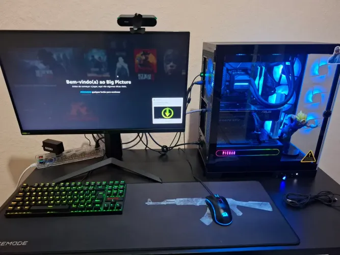 Pc gamer completo com garantia.