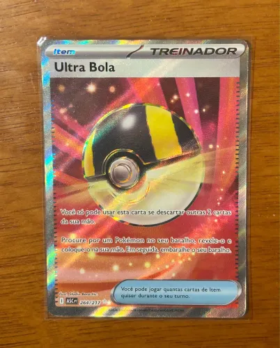 Carta pokemon Ultra Bola (264/217) Full Art