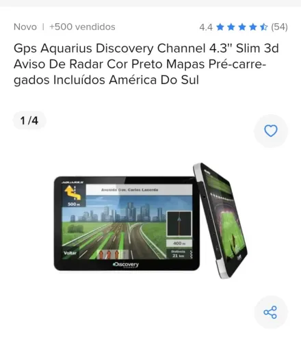 GPS com tv digital