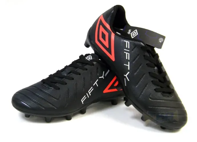 Chuteira Umbro FIFTY 6 League campo pto/lrj Tam 37 ou 38
