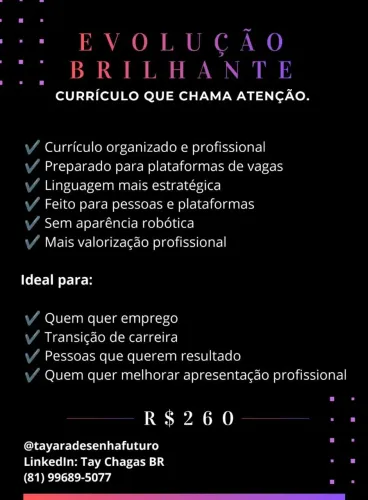 CARREIRA DE SUCESSO - ARRUME SEU EMPREGO
