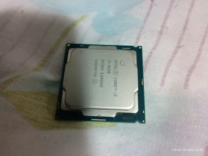 Processador 1151 i3 8100 3.60GHZ