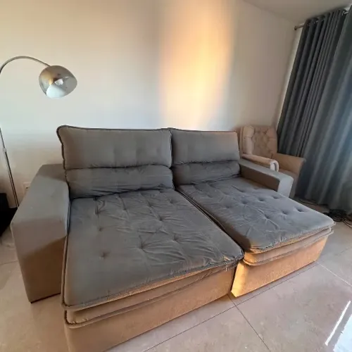 Sofá retrátil 2,50m. Super confortável!