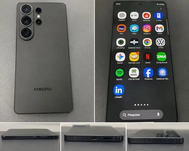 ? GALAXY S26 ULTRA 512GB PRETO ? IMPECÁVEL + PELÍCULA + CAIXA ?