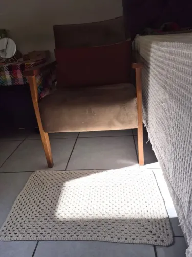 Tapete de Crochê Decorativo - Peça Exclusiva