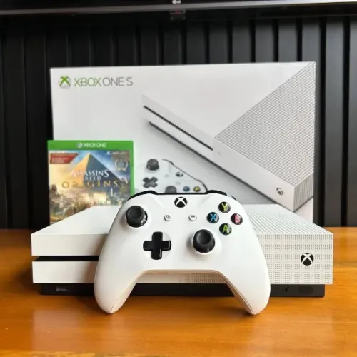 Xbox One S 1TB Seminovo Com Garantia Controle Original e Jogo
