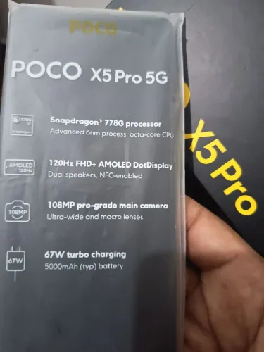 POCO X5 PRO 5G 256 GIGAS E 8 RAM
