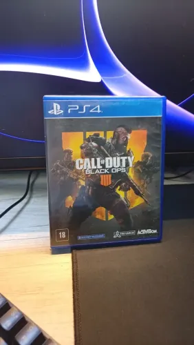 Jogo de PS4 call of duty Black ops 4