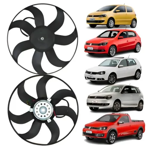 Eletroventilador Radiador VW Gol Voyage Saveiro G5 G6 G7 G8 