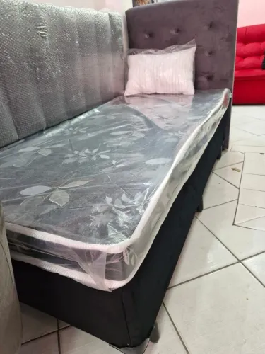 Cama solteiro completa