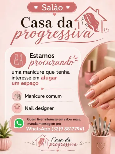 Aluguel de espaço para manicure 