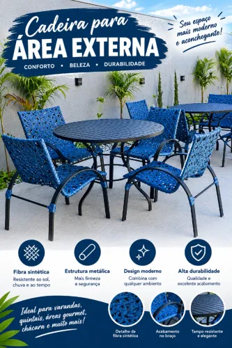 Cadeiras de Fibra