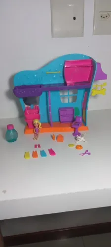 Polly Pocket Salão de Beleza dos Bichinhos FPH96 - Mattel