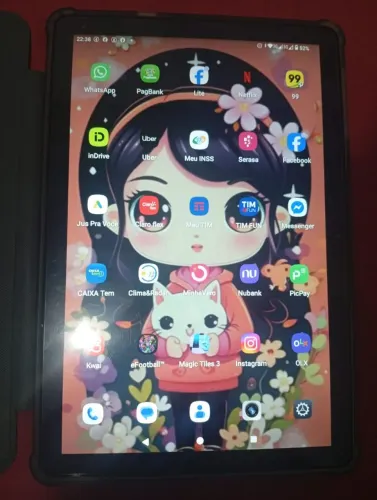 Tablet 15 pro tela 10 polegadas 