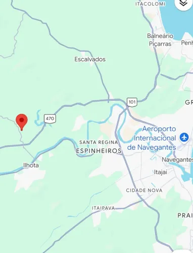 Urgente Terreno 400m2 prox BR 470 em Ilhota/SC