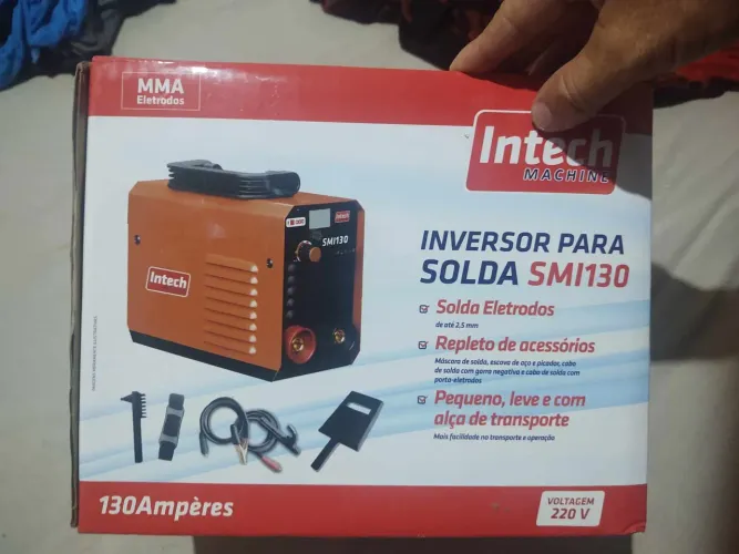 Maquina de solda inversora nova sem uso