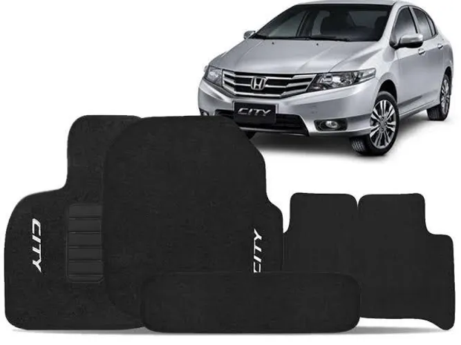 Tapetes Carpetes Para Toda Linha Honda - Civic / City / Hr-v / Wr-v / Fit / Cr-v