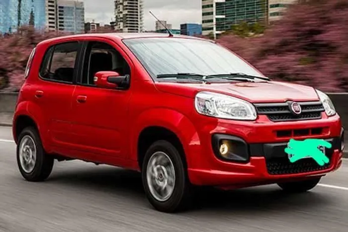Sucata Fiat uno way 2019 para retirada de peças
