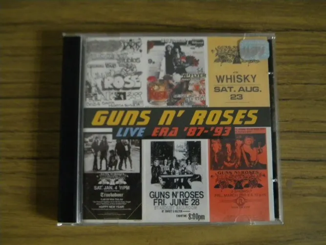 Cd Guns N' Roses Live Era '87-'93 Duplo Original.