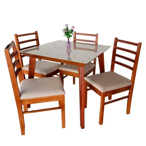 Mesa de Jantar Nayara com 04 cadeiras**nova na caixa**