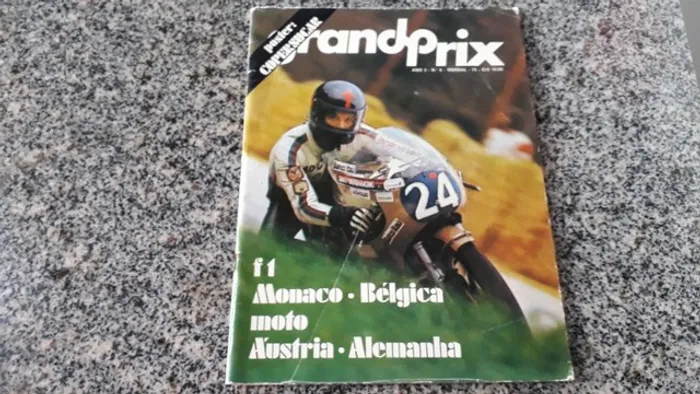 Antiga Revista Esportiva Formula Grand Prix Ano 2 Número 2 de 1975