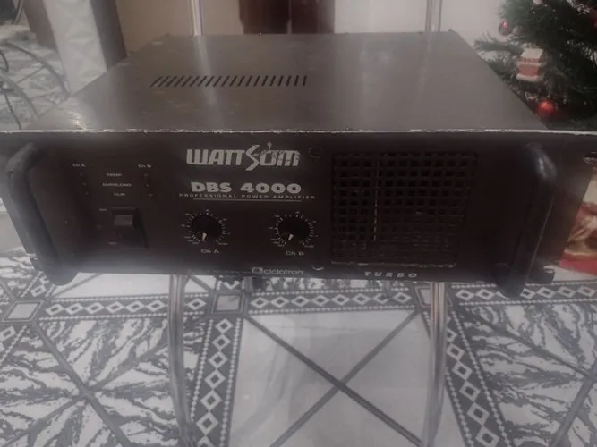 Potência Wattson 1.000rms 500 por canal . somente venda.