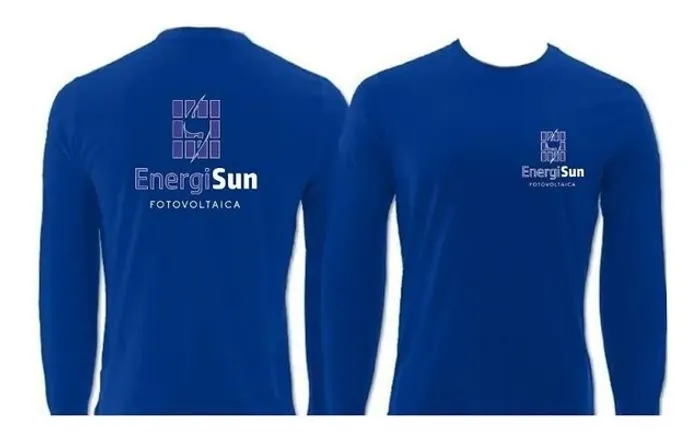 Camisetas para uniforme longa 