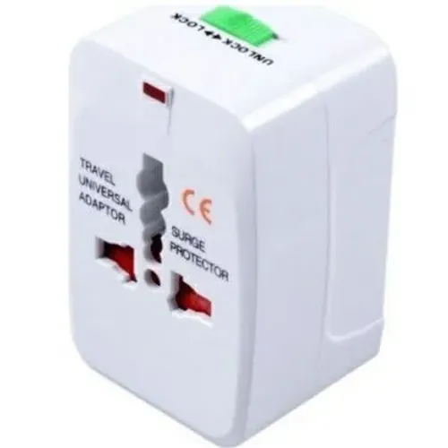 Adaptador Tomada Universal internacional Bivolt Compatível Com Todos Países
