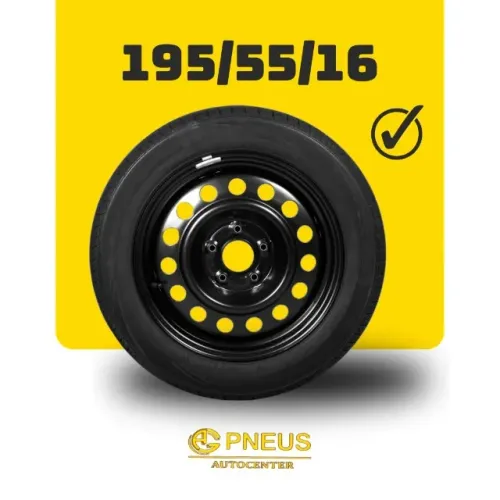 Pneus 195/55 R16 semi novo matendo a qualidade e economizando.