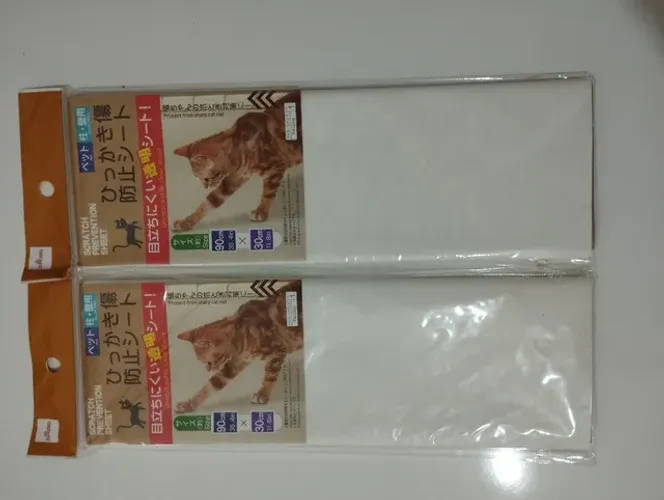 1 Filme anti arranhão para proteção dos móveis gatos