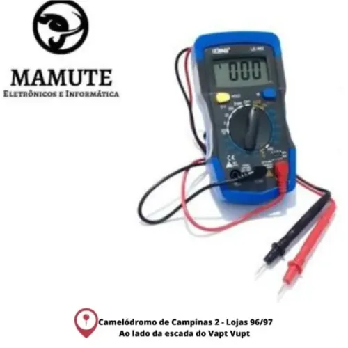 Multimetro Digital Le-982 Profissional