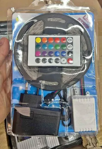 Fita de LED RGB com Controle Remoto