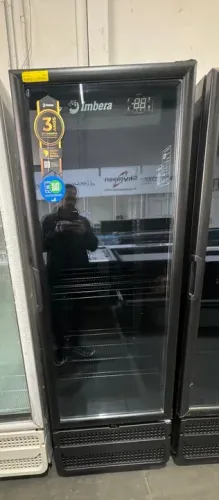 Cervejeira Imbera 454l porta de vidro cor Preto temperaturas -6-4-2+2