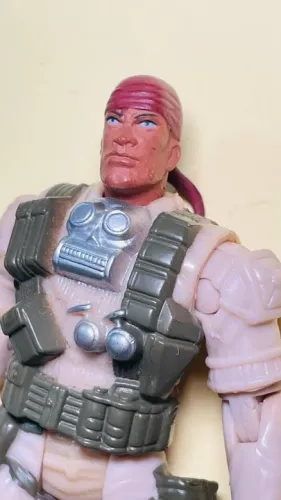G.I.JOE - Heavy Duty - boneco altura 10 cm (incompleto) - Comandos Em Ação
