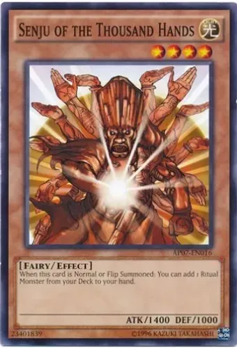 Yugioh!!! Senju Of The Thousand Hands [ap07-en016] Common