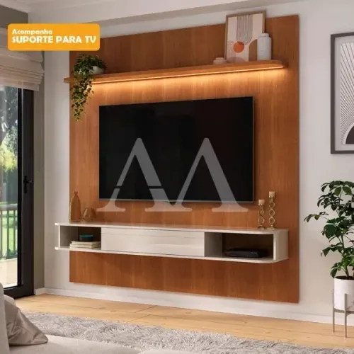 O Painel Belluno da Artely é um móvel belo e de qualidade que deixará sua