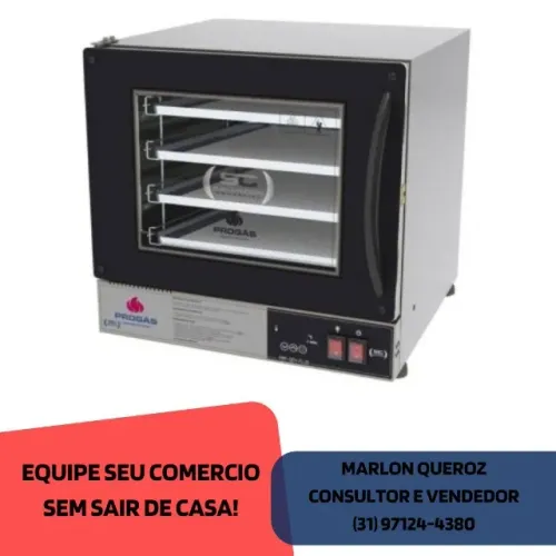 Forno Elétrico Turbo Fats Oven Progas