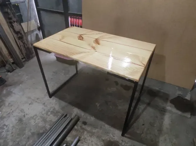 Mesa para escritorio estilo industrial