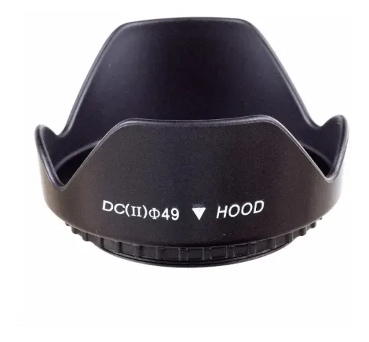 Parasol Universal 49mm Para Lentes Nikon Canon Sigma Tamron Sony