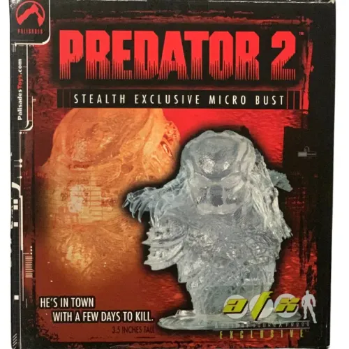 Predator 2 Fugitivo - Stealth - Exclusive Micro Bust Palisades