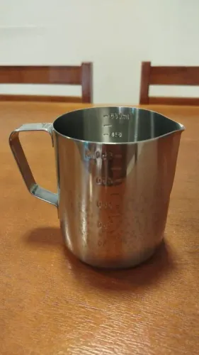 Jarra Pitcher Leiteira Aço Inox 600ml