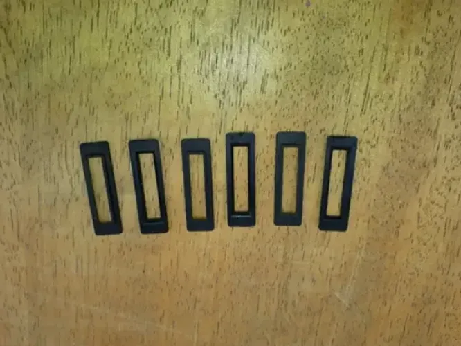 Acabamentos Knob Quadrado Gradiente (Valor da unidade)